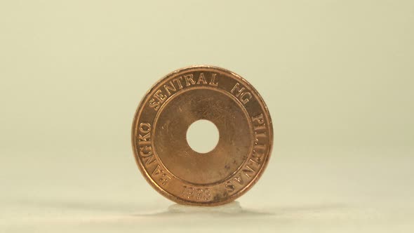 5 Cents Of Philippine Peso