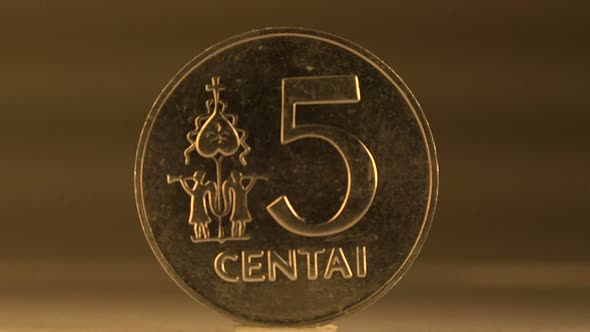 Get Commemorative 5 Cent Of Lithuanian Litas
