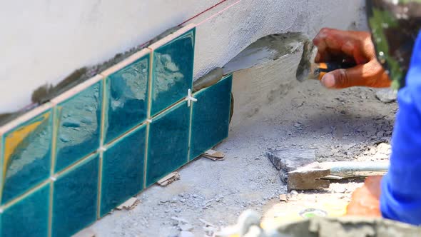 Wall Tile Installation For House Building 1 alt
