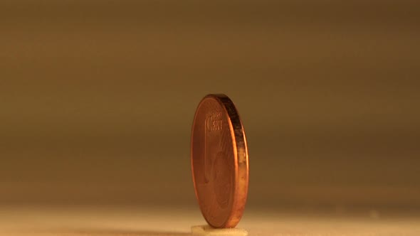 Copper 1 Cent Euro