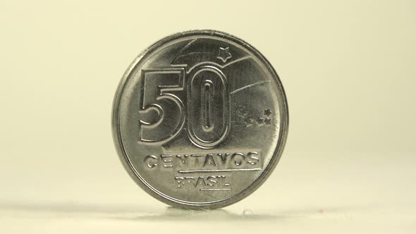 Real 50 Cents Of Brazil