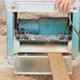 Carpenter Putting Board Through A Planer 3 - VideoHive Item for Sale