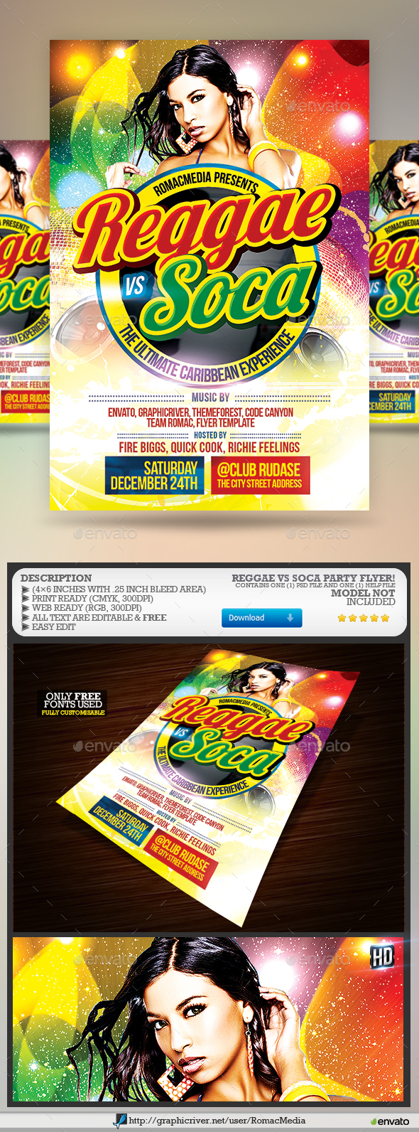Reggae and Soca Vibes - Clubs & Parties Events