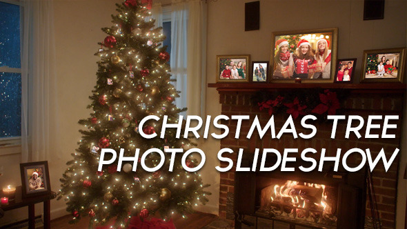 Christmas Tree Photo - VideoHive 13855616