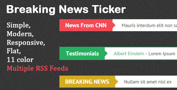News Ticker designs, themes, templates and downloadable graphic elements on  Dribbble