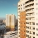 Construction Of High-rise Buildings Aerial - VideoHive Item for Sale