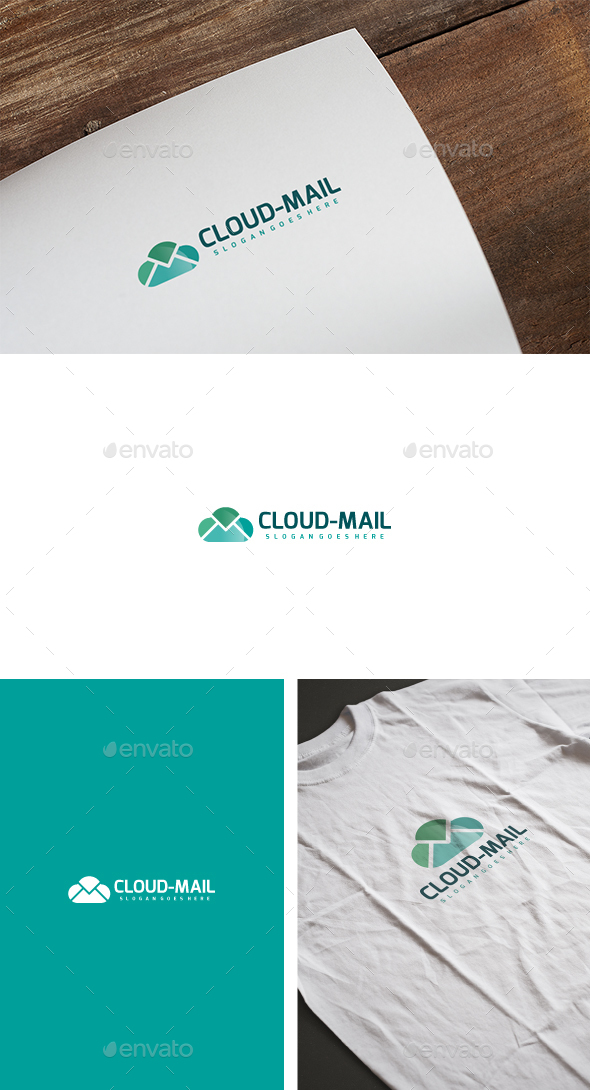 Cloud Mail Logo - Abstract Logo Templates
