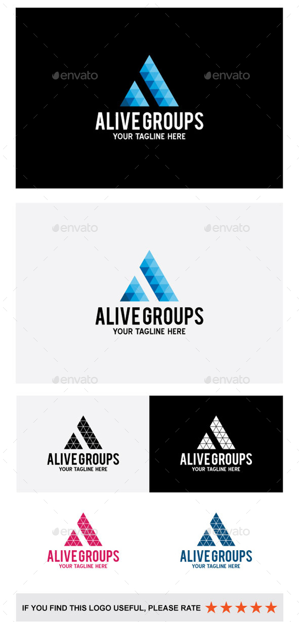 A Letter Logo - Letters Logo Templates