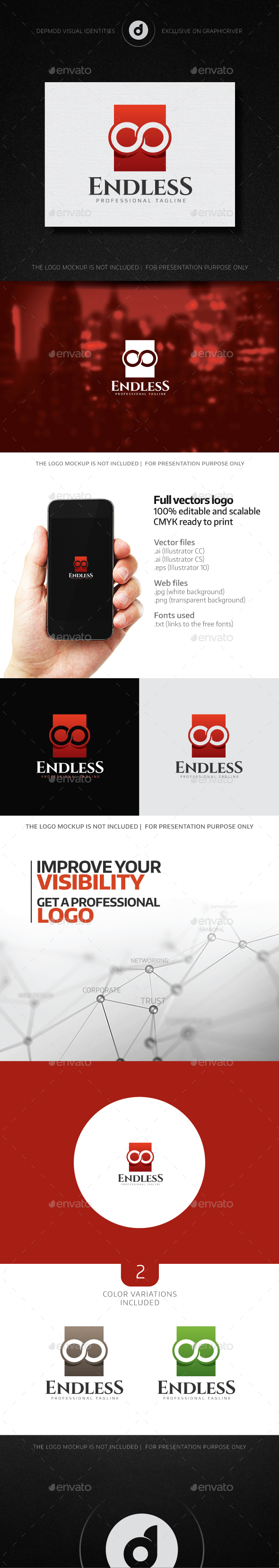 Endless Logo - Abstract Logo Templates