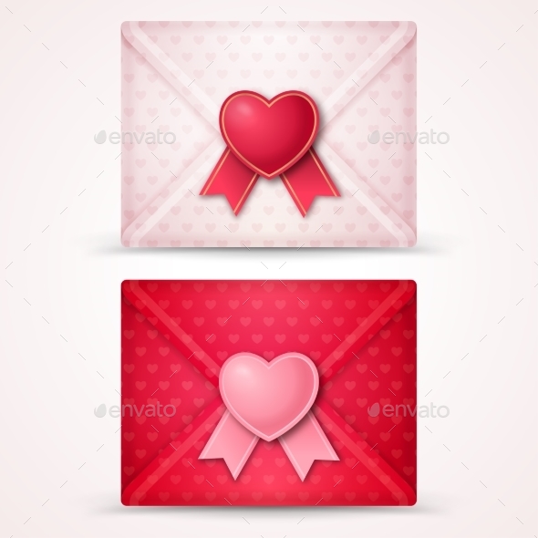Happy Valentine's Day Envelopes - Valentines Seasons/Holidays
