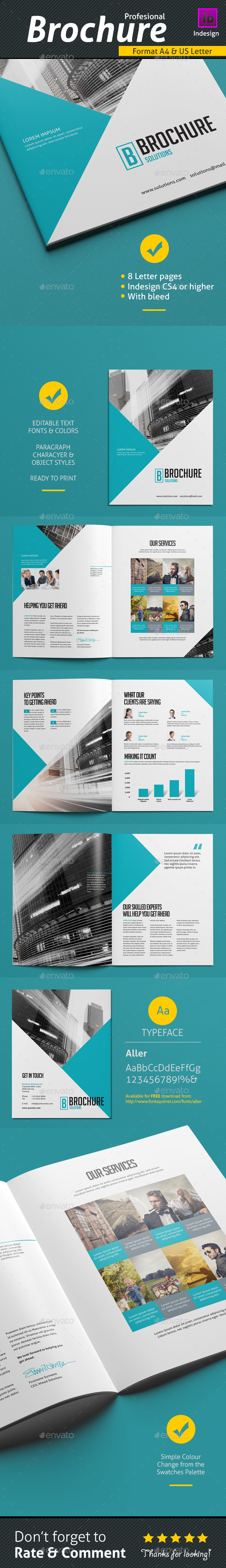 Brochure Template V1 - Brochures Print Templates