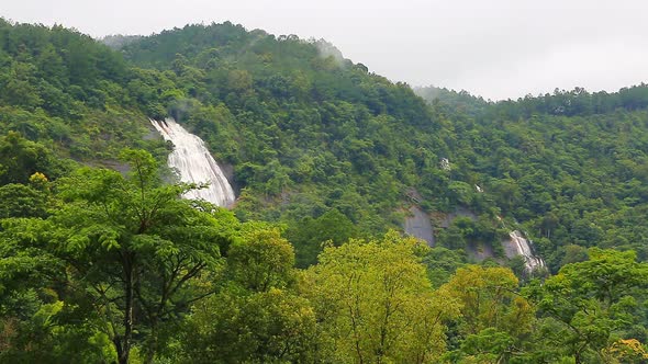 Big Waterfall On Mountain 2 alt