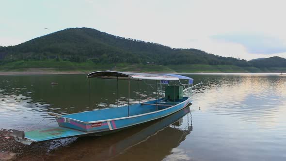 Boat On Lake alt