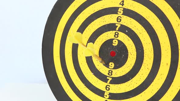 Darts Arrows In The Target 10 alt