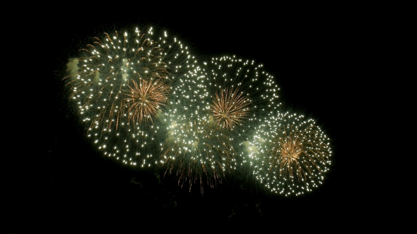 Fireworks Green, Stock Footage | VideoHive