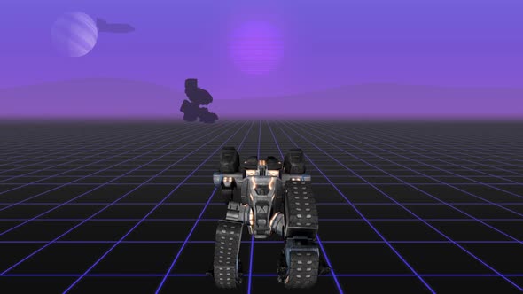80's Grid Robots alt