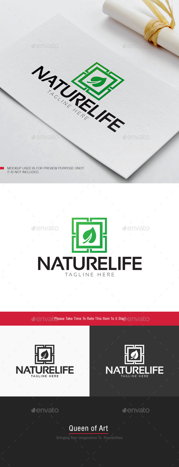 Nature Life Logo - Nature Logo Templates