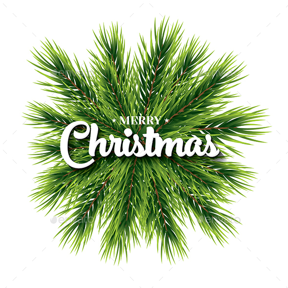 Merry Christmas Lettering Card