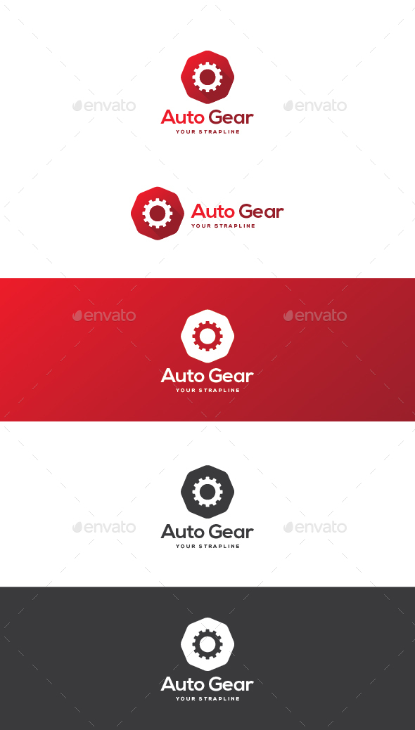 Auto Gear Logo - Symbols Logo Templates