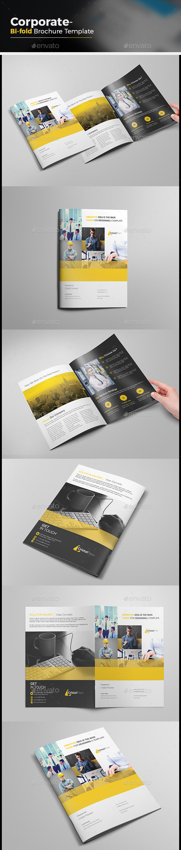 Agency Bi-fold Brochure - Corporate Brochures