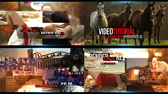 Folding Slideshow - VideoHive 13946208