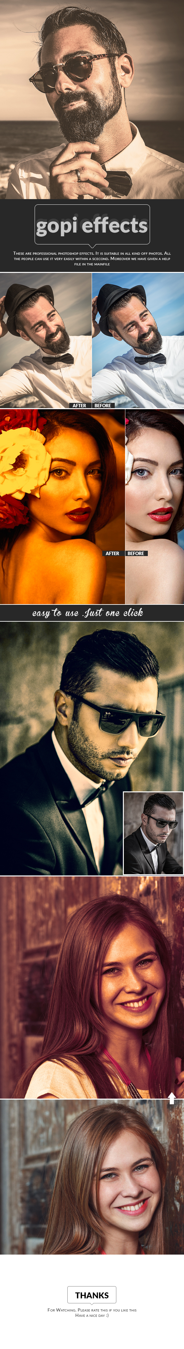 Gopi Effects - Photo Effects Actions
