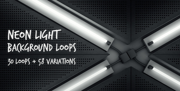 Neon Light Background Loops Neon Light Background Loops