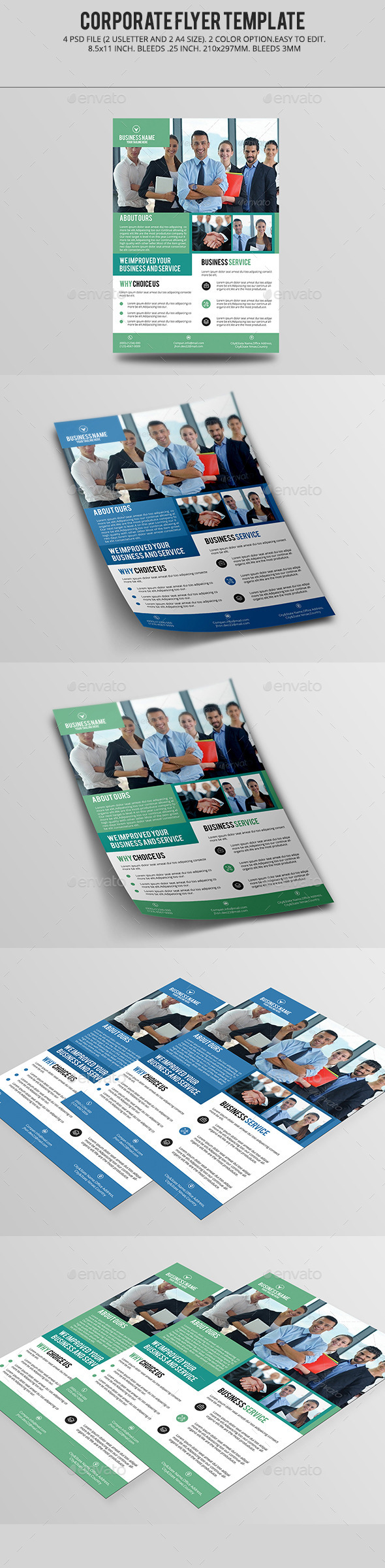 Corporate Flyer V02 - Corporate Flyers
