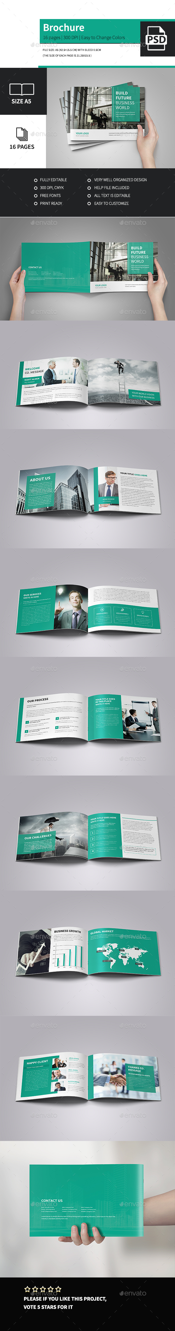 Corporate Business Brochure A5 - Corporate Brochures