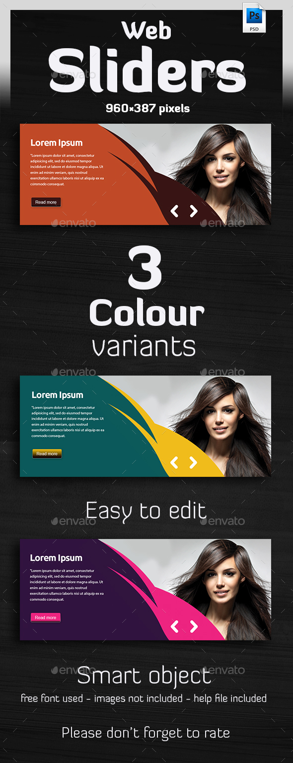 Web Sliders - Sliders & Features Web Elements
