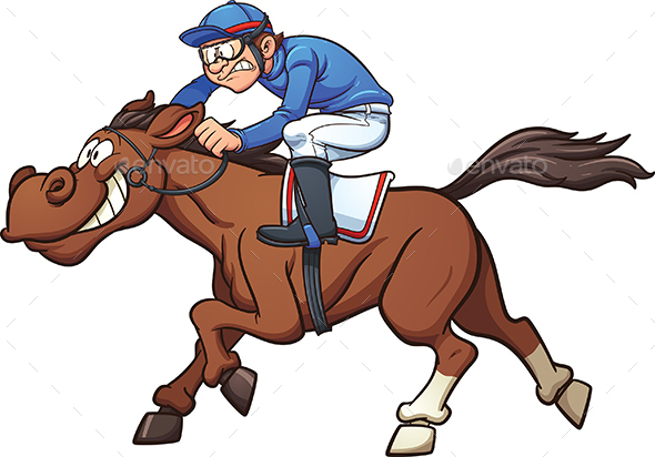 Race Horse - Animals Characters