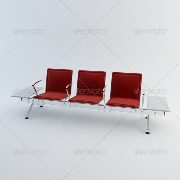 Waiting Chairs - 3Docean 165713