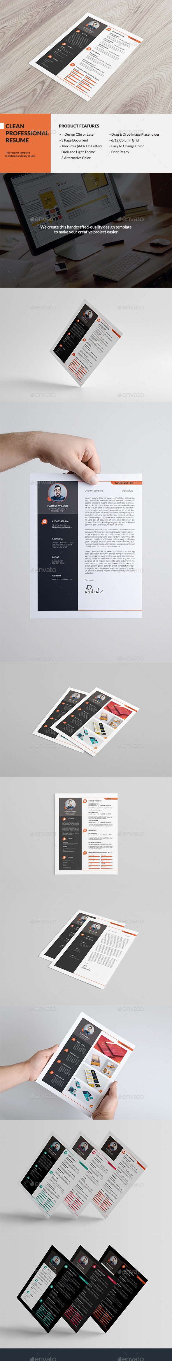 Minimal Clean Resume - Resumes Stationery