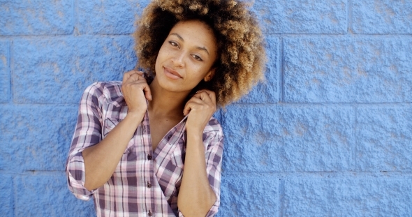 Portrait Of Young African Woman alt
