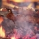 Kebab Prepared On The Grill In The Restaurant. - VideoHive Item for Sale