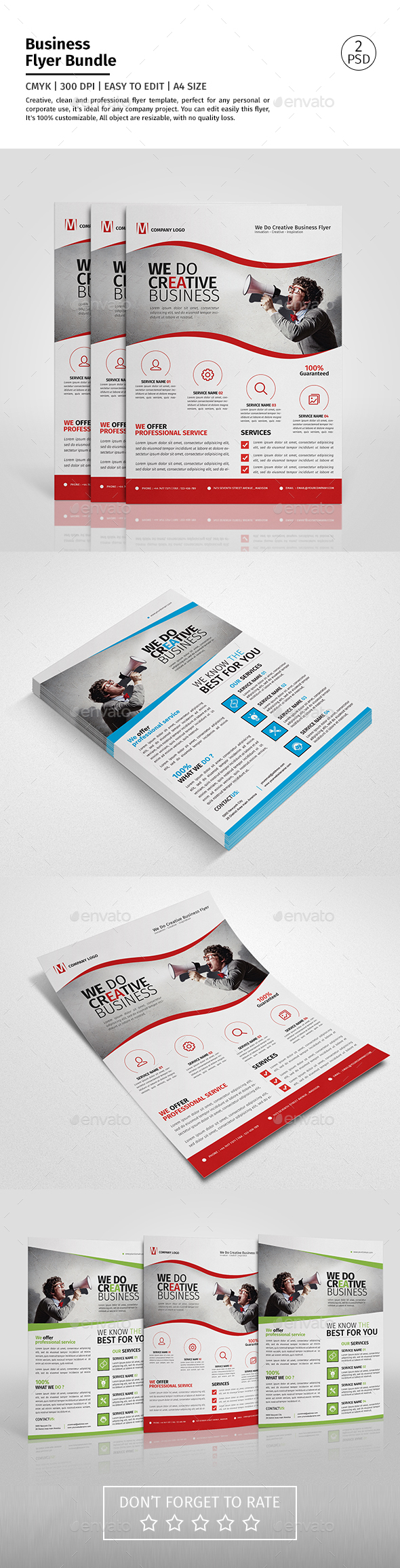 Corporate Flyer Bundle 04 - Corporate Flyers