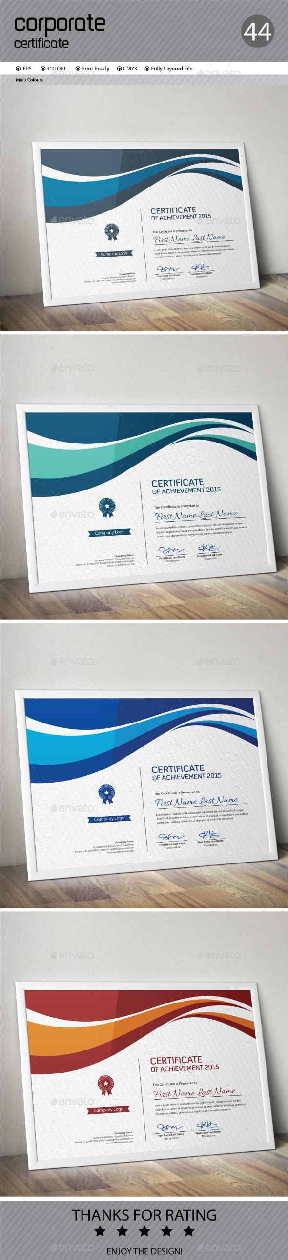 Certificate - Certificates Stationery