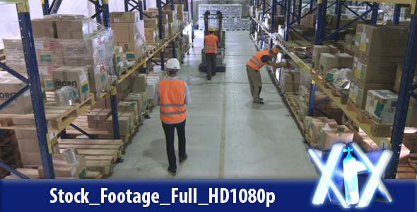 Warehouse Employees Working