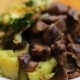 The Food In The Restaurant, Potatoes, Steak - VideoHive Item for Sale