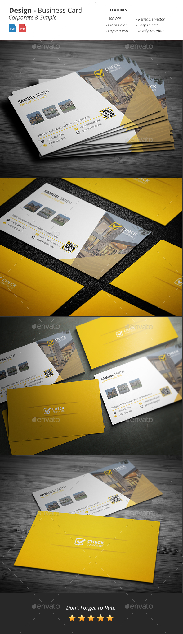 Design - Business Card - Industry Specific Business Cards