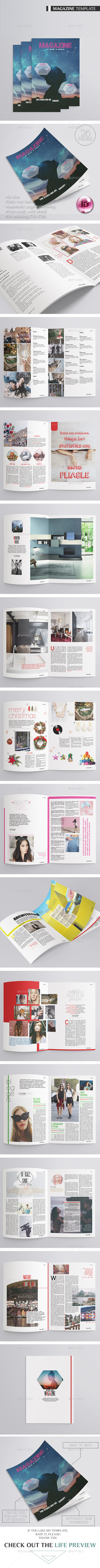 Magazine Multipurpose 26 Pages - Magazines Print Templates