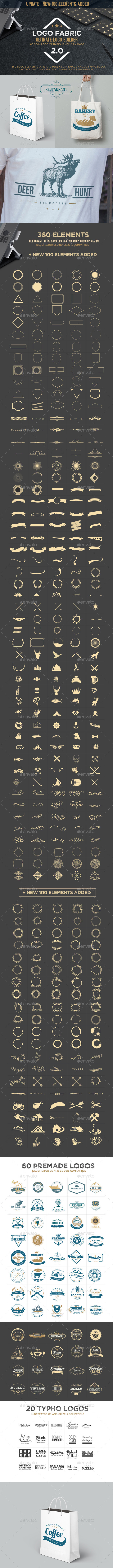 Logo Fabric Logo Builder 2.0 - Decorative Symbols Decorative