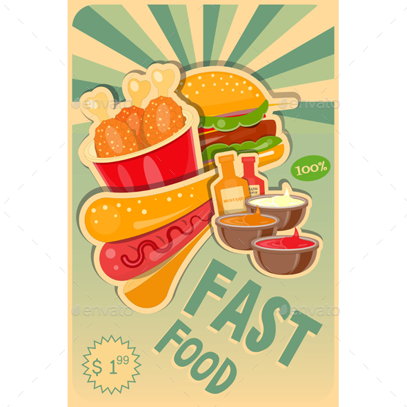 Food Poster - Food Objects