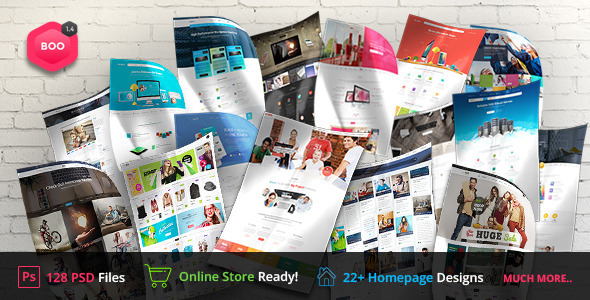 BOO | PSD - Corporate PSD Templates