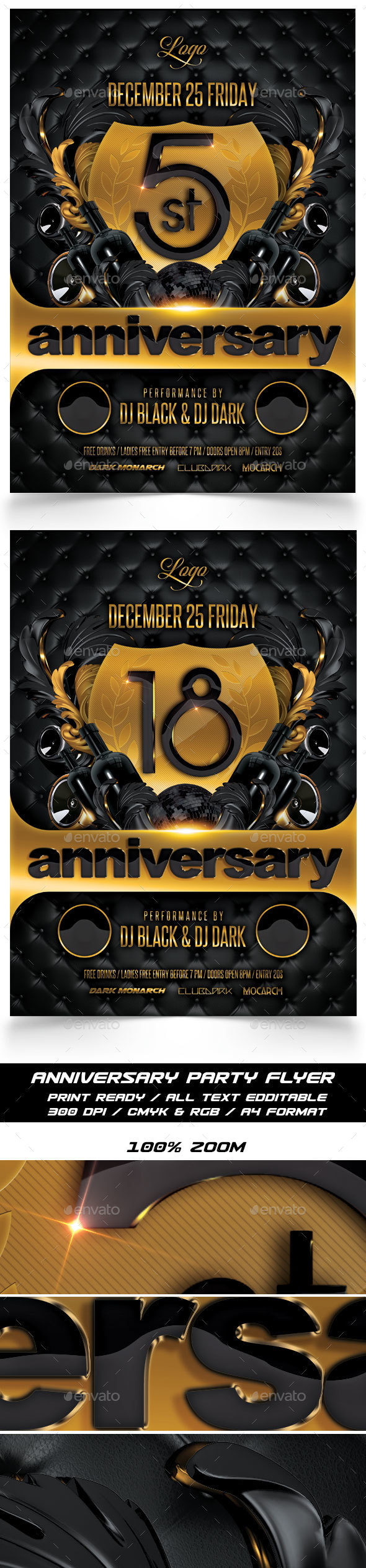 Anniversary Flyer - Events Flyers