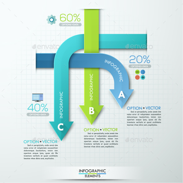 Modern Infographics Paper Template