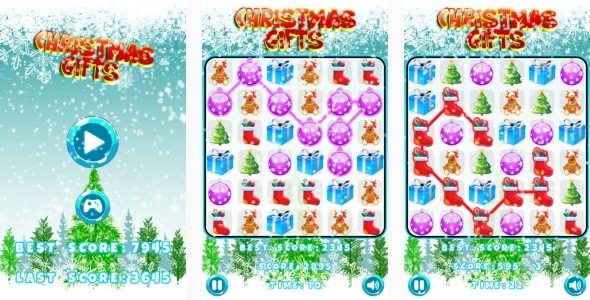 Jewels Match - HTML5 Game + Mobile + AdMob (Construct 3 | Construct 2 | Capx) - 36