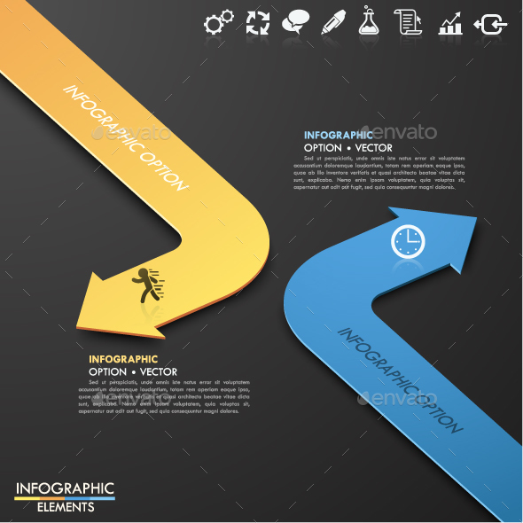 Modern Infographics Paper Template