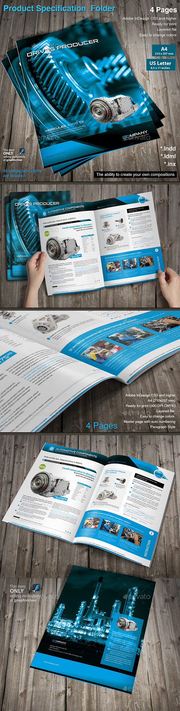 Product Specification Folder Vol.3 - Catalogs Brochures