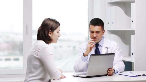 Doctor And Young Woman Meeting At Hospital 7 alt